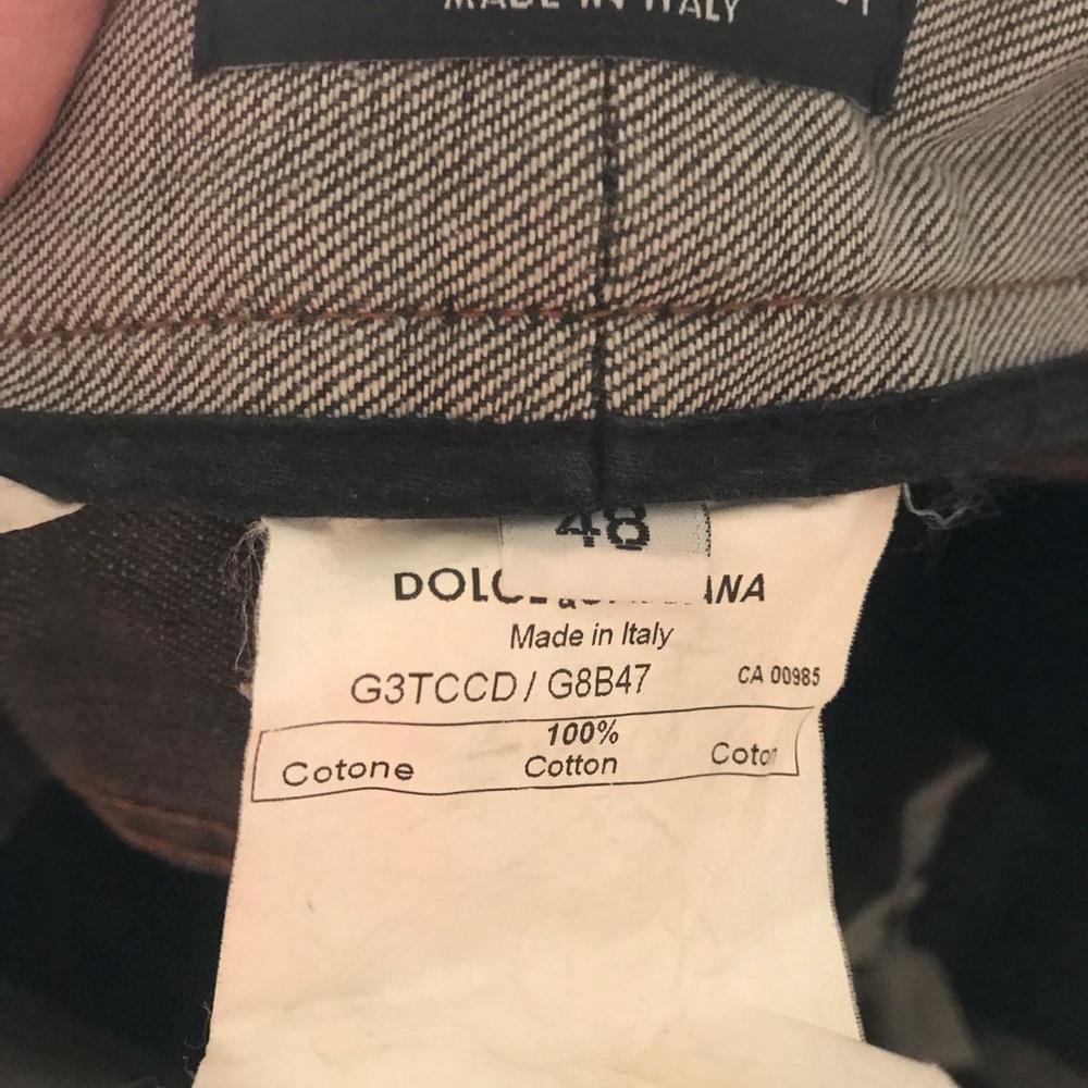 Grey Dolce and Gabbanna jeans in perfect condition - Picture 4 of 4